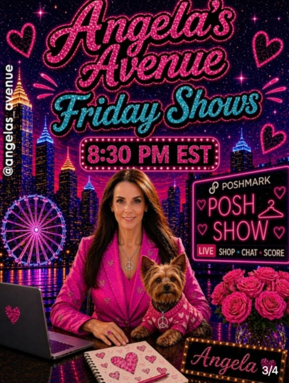 Angela's Avenue Support Angela & Ms.Ava 🐶🩷You Will Love Her & Ava